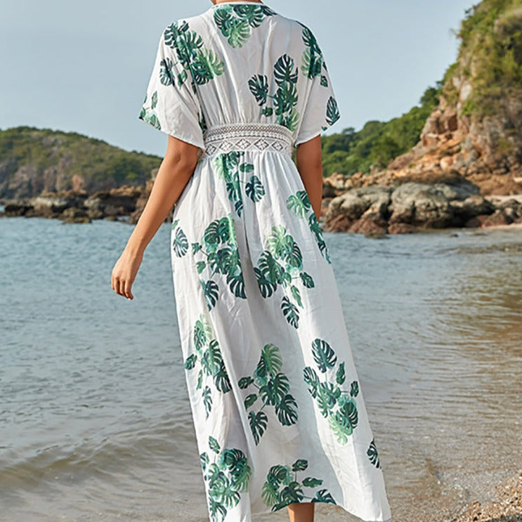 Saída de Praia Signature Leaf